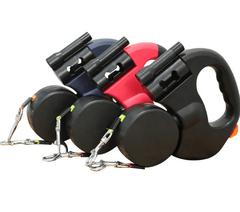 Auto Double Dog Leash - Second -To None