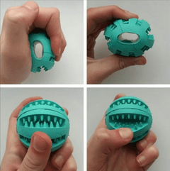 Interactive Rubber Slow Feeder Dog Ball - Second -To None