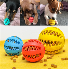 Interactive Rubber Slow Feeder Dog Ball - Second -To None