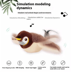 Plush Bird Pet Toy - Second -To None