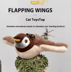 Plush Bird Pet Toy - Second -To None