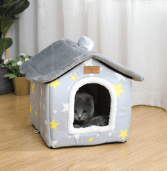 Warm Closed Dog Kennel House for Pets - Second -To None